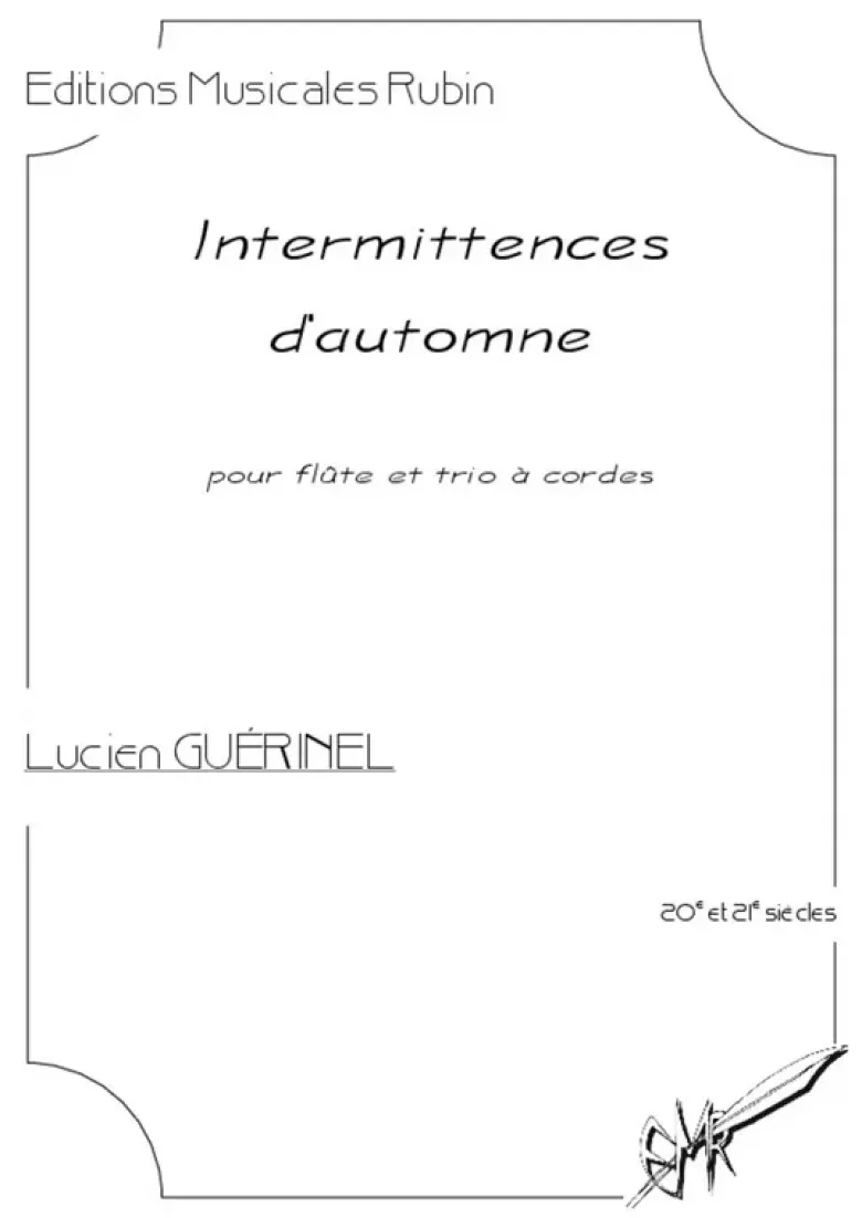 Intermittences d’automne