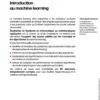 Introduction au Machine Learning - 3e éd.