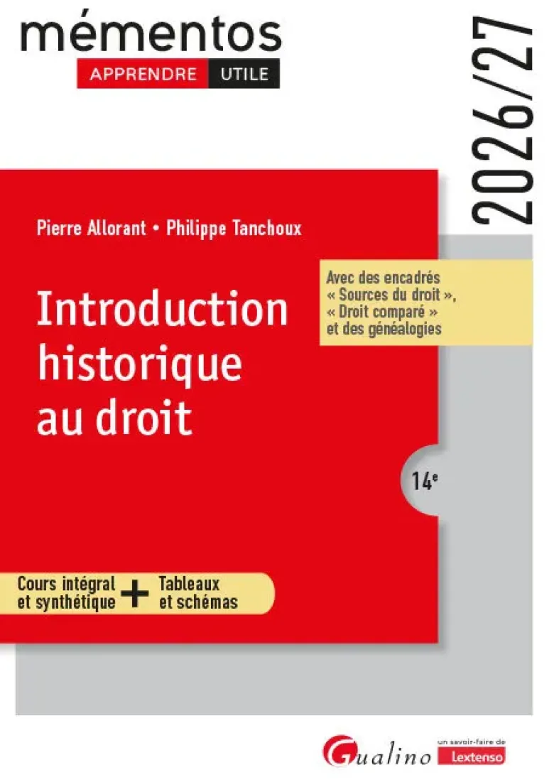 Introduction historique au droit