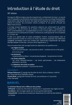 Introduction à l'étude du droit