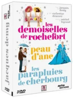 Jacques Demy : Les Demoiselles de Rochefort + Peau d'Âne + Les parapluies de Cherbourg [DVD]