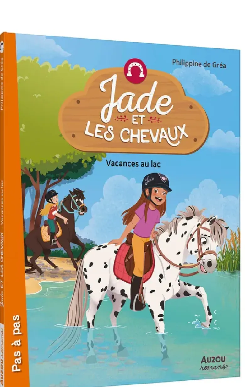 Jade et les chevaux - Vacances au lac