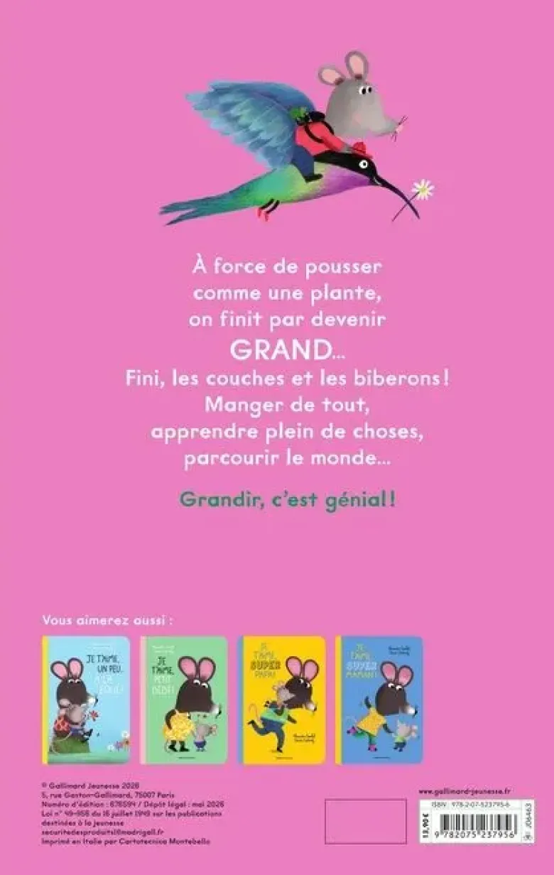 J'aime grandir !
