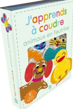 J'apprends à coudre - Animaux en feutrine