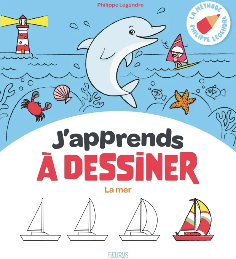 J'apprends à dessiner la mer