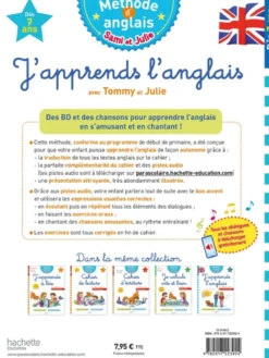 J'apprends l'anglais avec Tommy et Julie Dès 7 ans