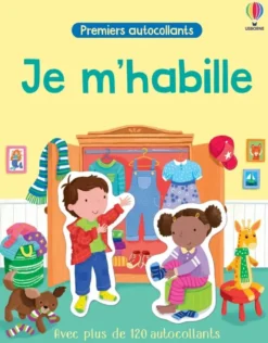 Je m'habille - Premiers autocollants - Dès 3 ans