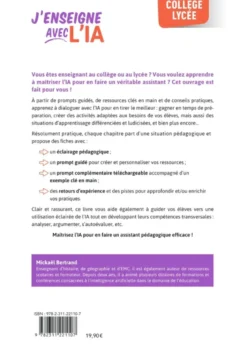 J’enseigne avec l’IA !