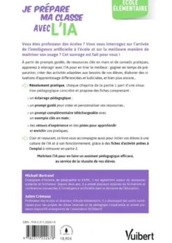 Je prépare ma classe avec l’IA - élémentaire