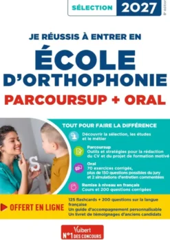 Je réussis à entrer en école d'Orthophonie - Sélection 2027