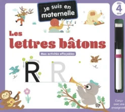 Je suis en maternelle - Les lettres bâtons