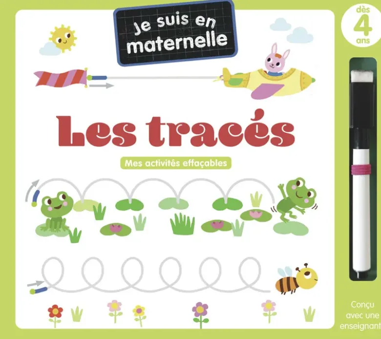 Je suis en maternelle - Les tracés