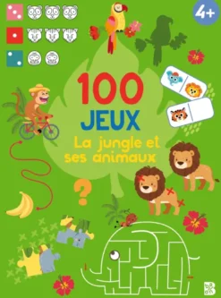 100 jeux - La jungle et ses animaux