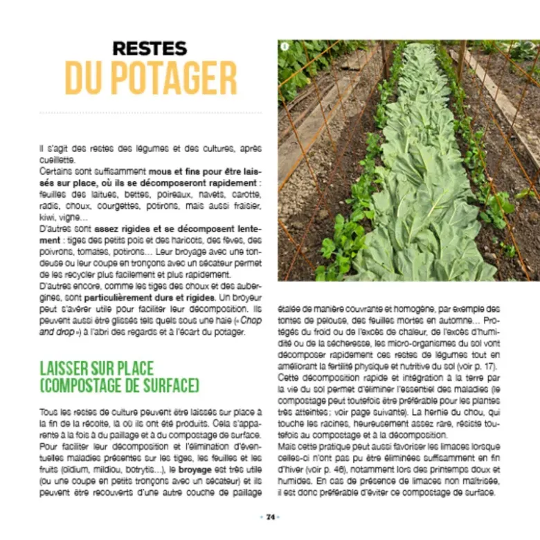Je valorise mes déchets verts au jardin