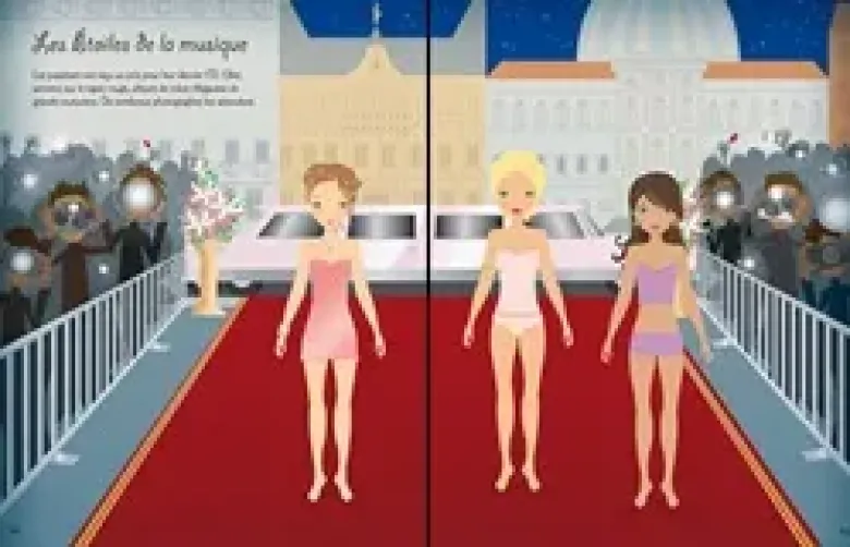 J'habille mes amies - Les popstars - Dès 5 ans