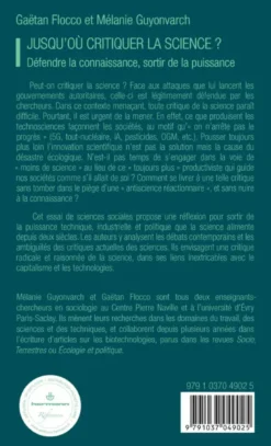 Jusqu'où critiquer la science ?