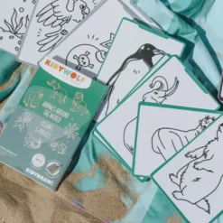 Kidydraw-Mini dessins" Animaux Autour du Monde" et "Oceans et Pirates"