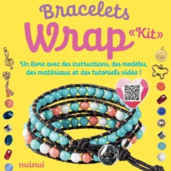 Kit Bracelet wrap - Un livre avec des instructions, des modèles, des matériaux et des tutoriels vidéos !