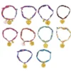 Kit Créatif - 10 Bracelets Rubans à Fleurs à Créer