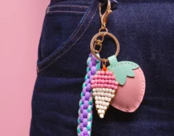 Kit DIY Canette Bag Charm Pshiiit - Strawberry Milk