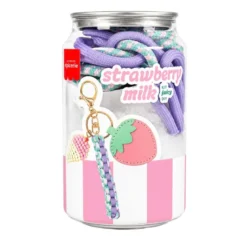 Kit DIY Canette Bag Charm Pshiiit - Strawberry Milk