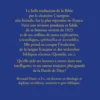 La bible Crampon 1923-2023 – Couverture bleue