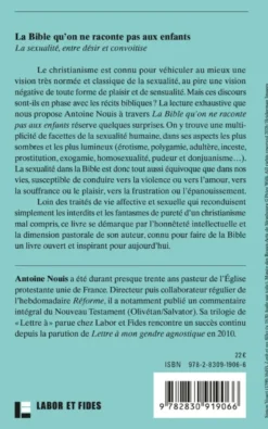 La Bible qu'on ne raconte pas aux enfants