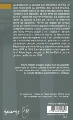 La Dissolution
