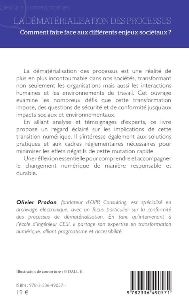La dématérialisation des processus