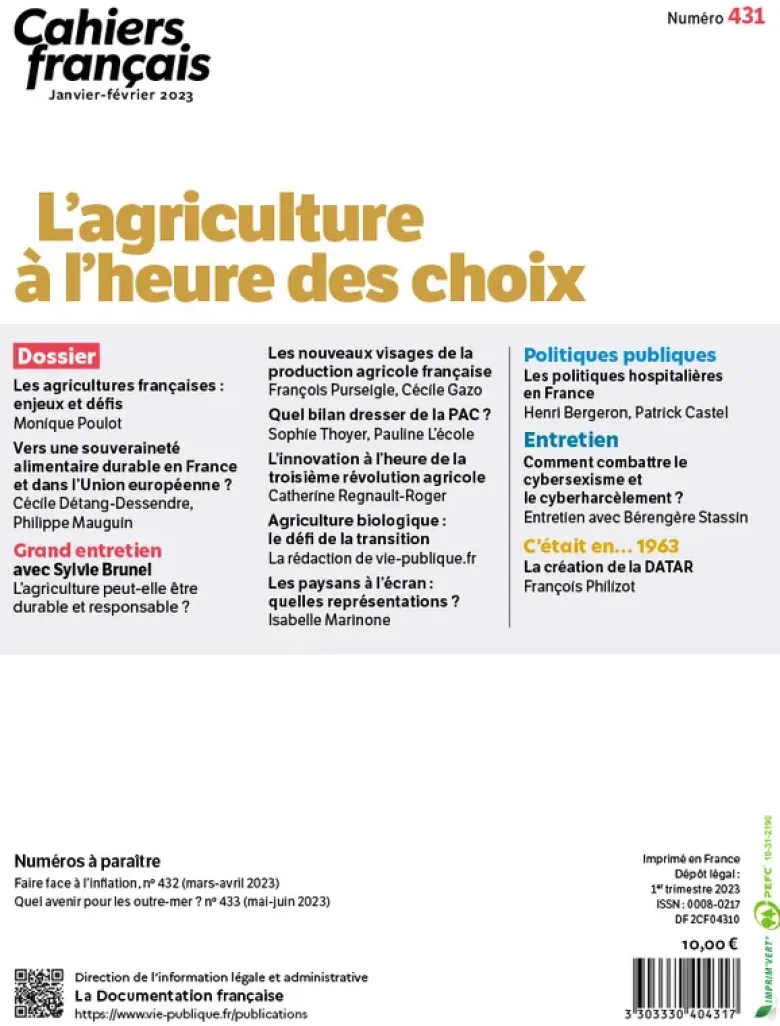 L'agriculture à l'heure des choix