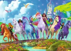 La magie de l'Ecole des Licornes Puzzle Pièces XXL