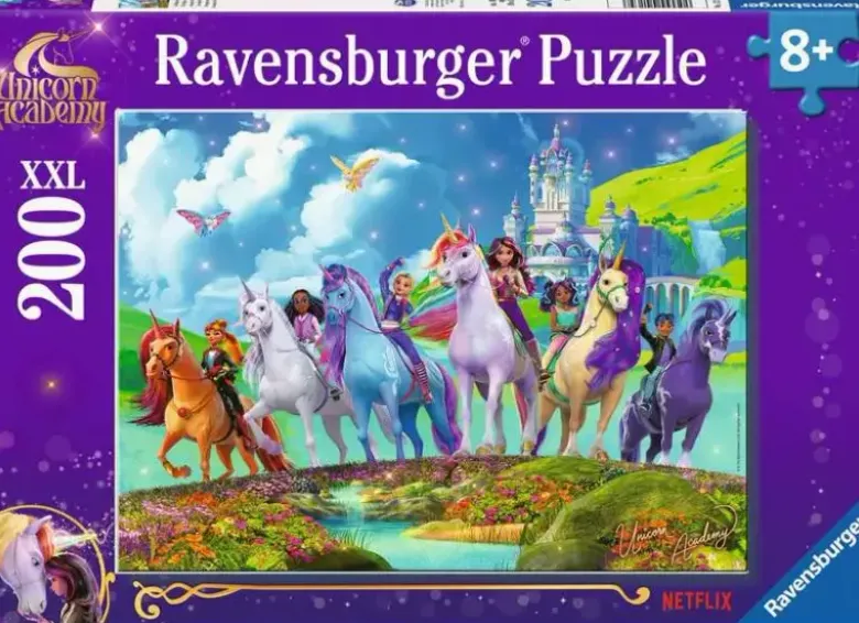 La magie de l'Ecole des Licornes Puzzle Pièces XXL