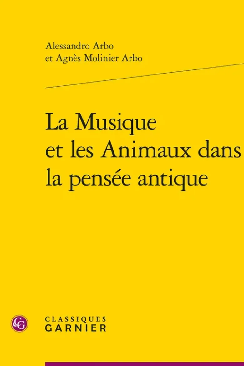 La Musique et les Animaux dans la pensée antique