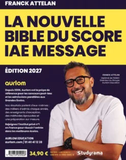 La nouvelle bible du Score IAE message 2027