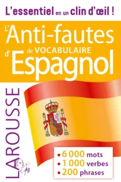 L'anti-fautes de vocabulaire d'espagnol
