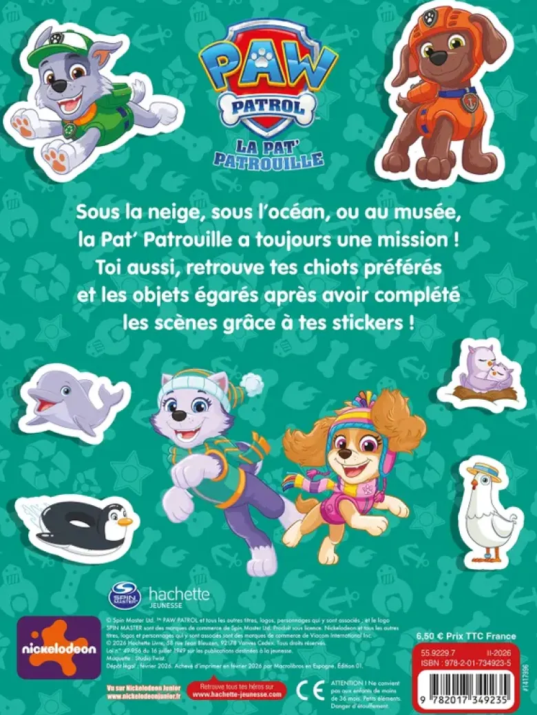 La Pat' Patrouille - Cherche et Colle