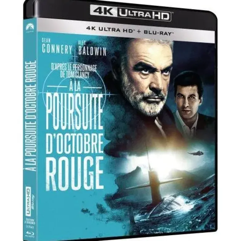 À la poursuite d'Octobre Rouge (4K Ultra HD + Blu-ray) - 4K UHD (1990)