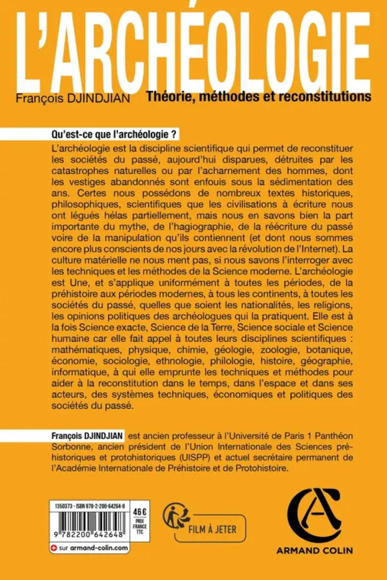 L'archéologie - 3e éd.