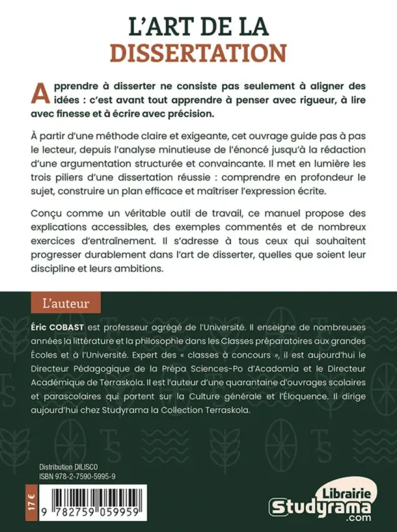 L'art de la dissertation