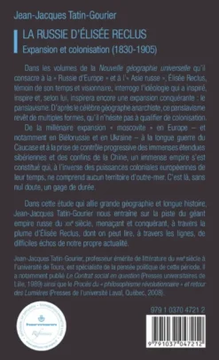 La Russie d'Elisée Reclus