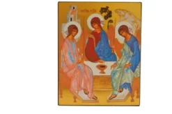 La Trinité - Mini icône autocollante 7x5 cm -754.11