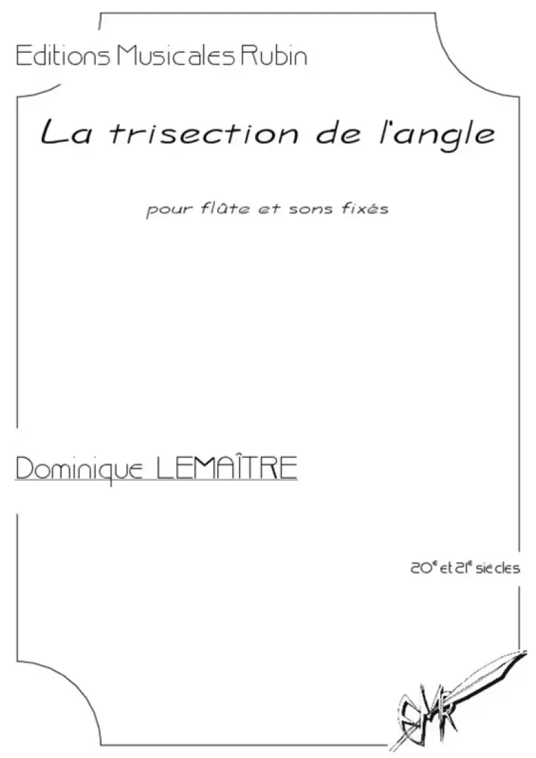 La trisection de l’angle