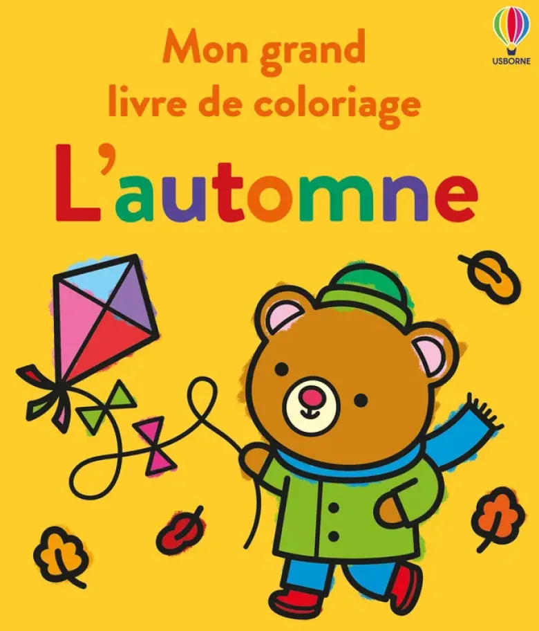 L'automne - Mon grand livre de coloriage - Dès 3 ans