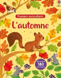 L'automne - Premiers autocollants - Dès 3 ans