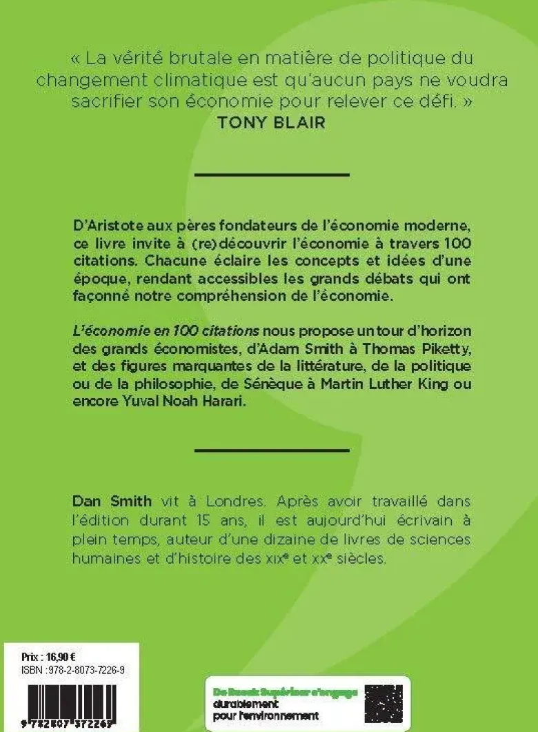 L’économie en 100 citations