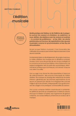 L'édition musicale (3e édition)