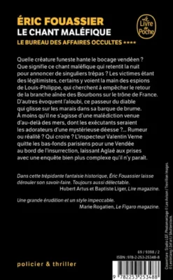 Le Chant maléfique (Le Bureau des affaires occultes, Tome 4)