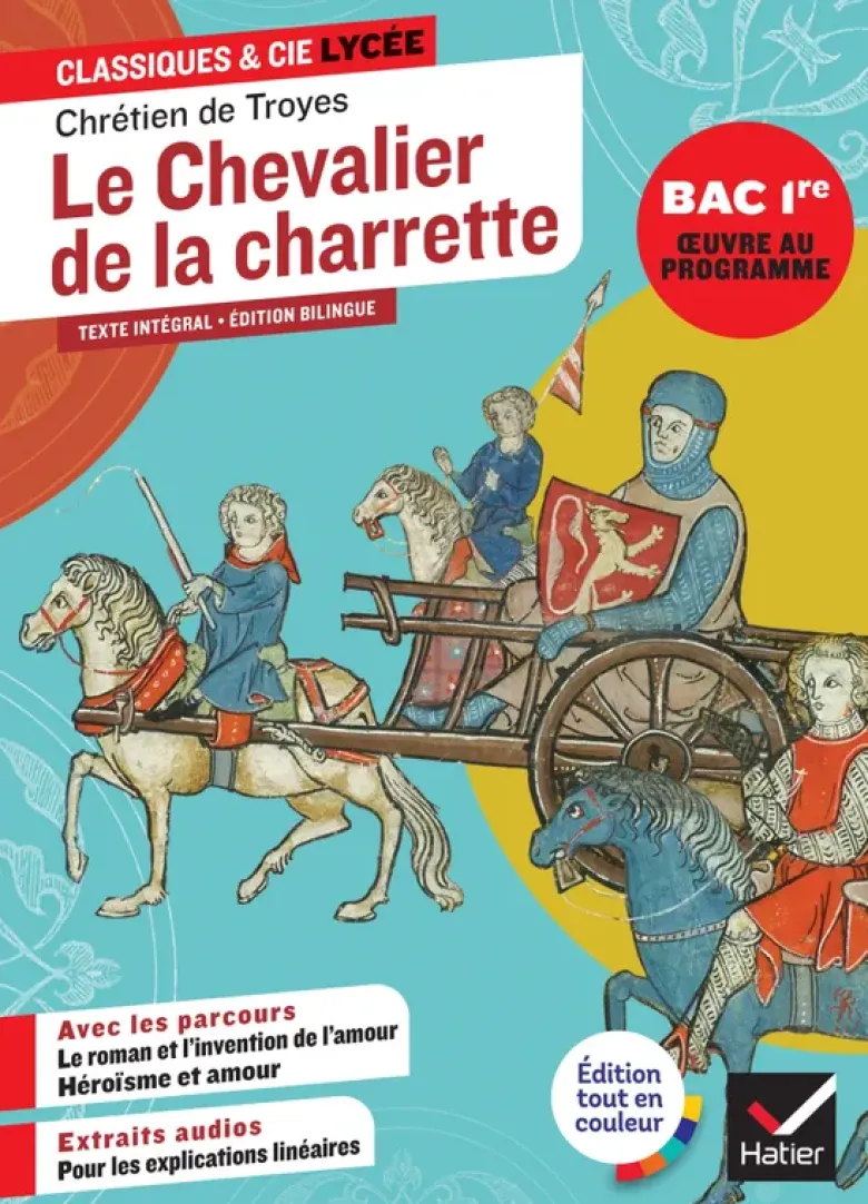 Le chevalier de la charrette (oeuvre au programme Bac 2027, 1re générale & techno)