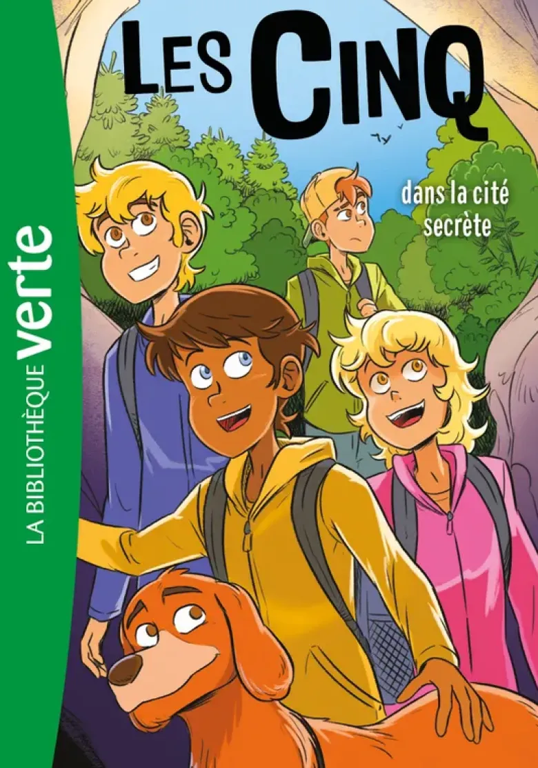 Le Club des cinqLes Cinq (nouvelle édition),Tome 45 - Les Cinq et la cité secrète