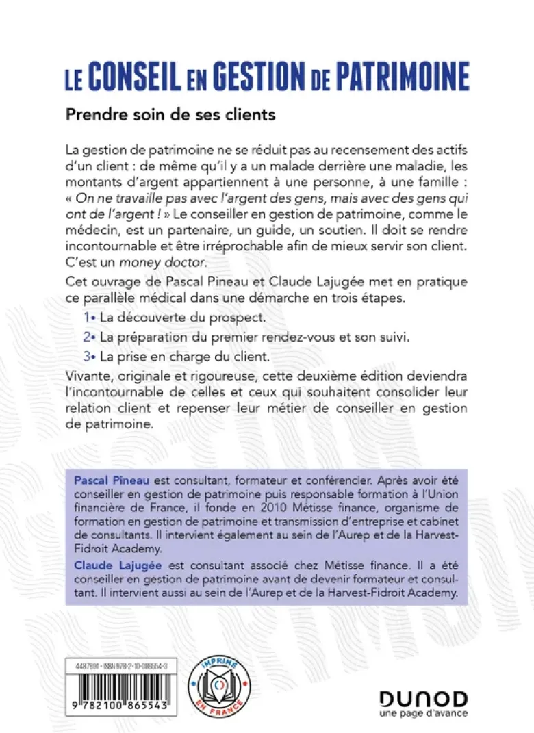 Le conseil en gestion de patrimoine - 2e éd.